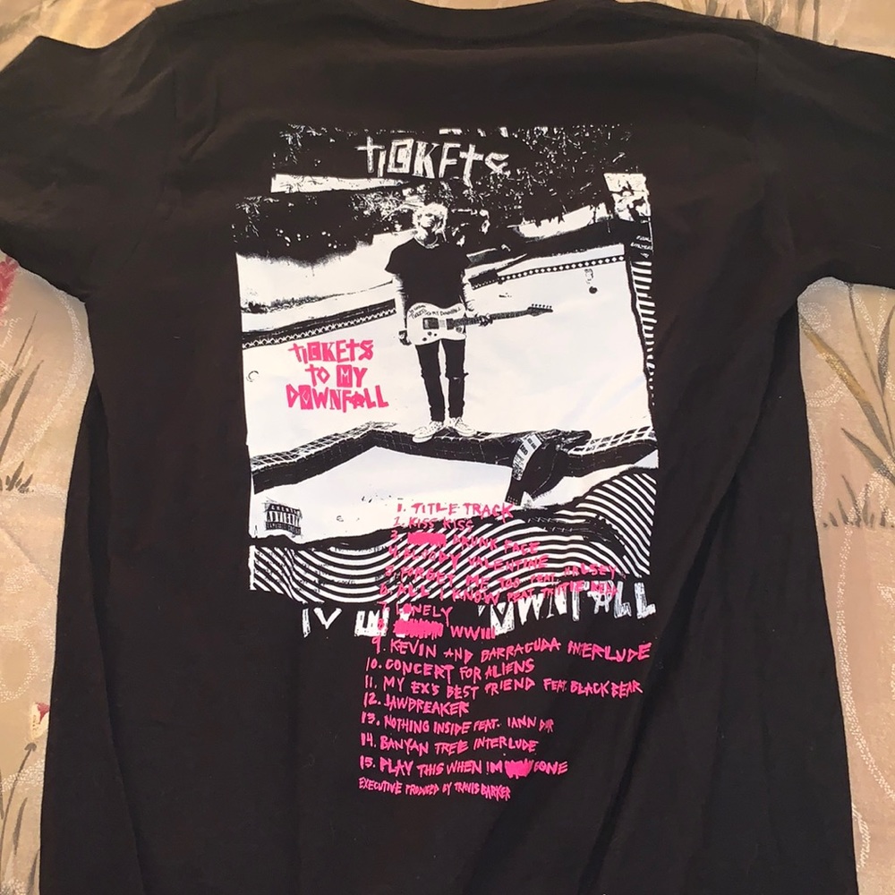 Machine gun Kelly tickets to my downfall tee